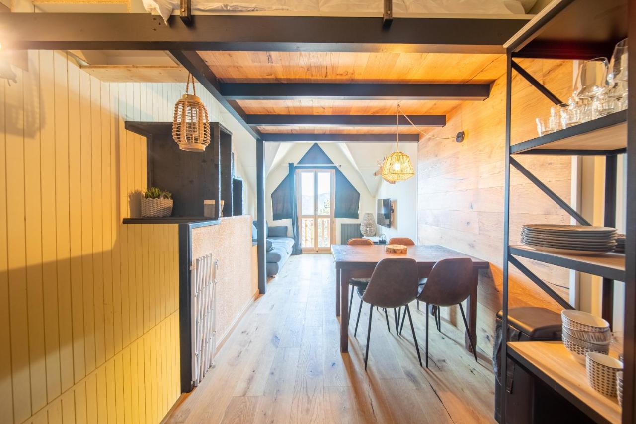 Le Cerf - Duplex Avec Superbe Vue Montagne Apartment Les Angles  Luaran gambar