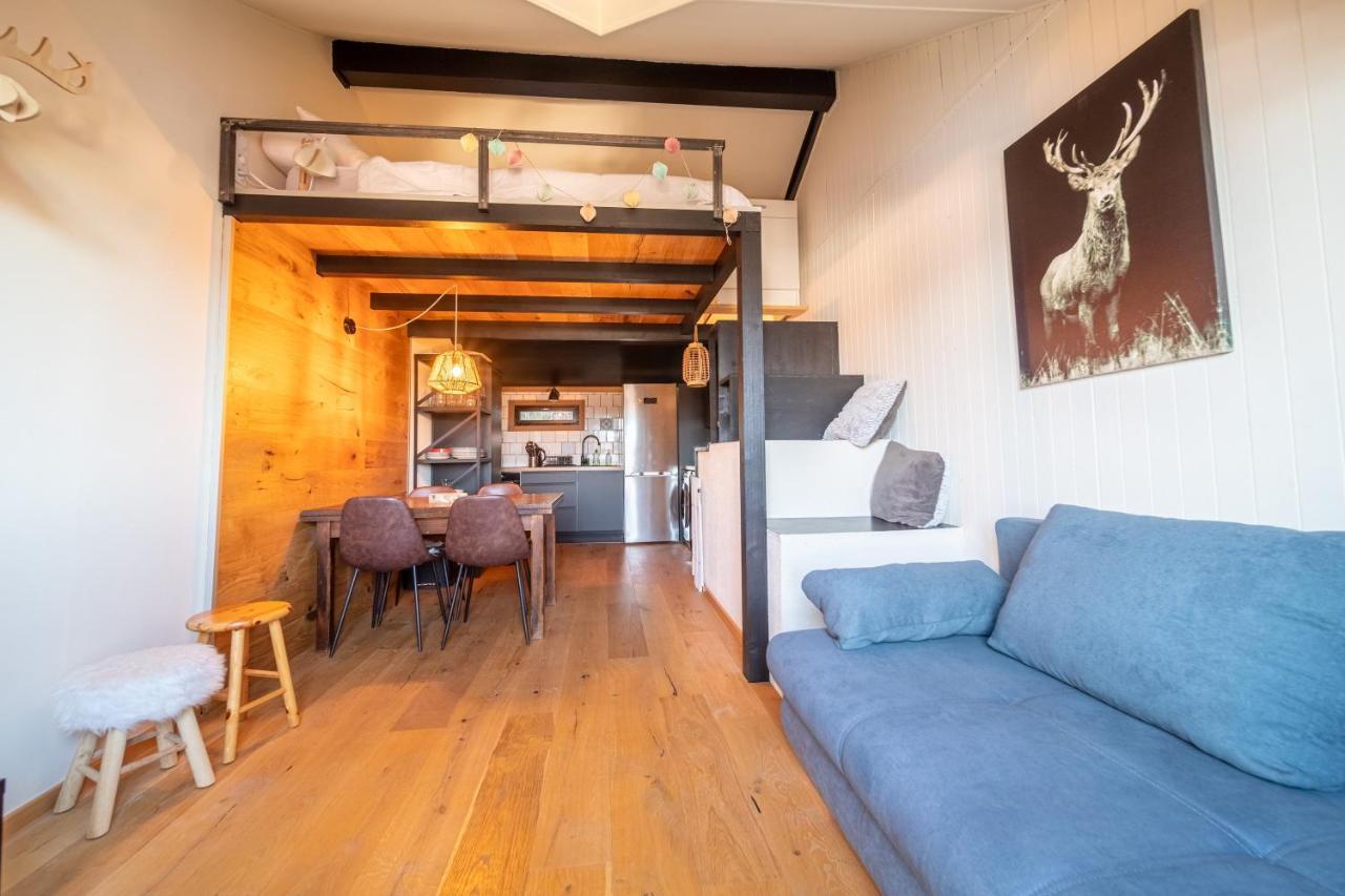 Le Cerf - Duplex Avec Superbe Vue Montagne Apartment Les Angles  Luaran gambar