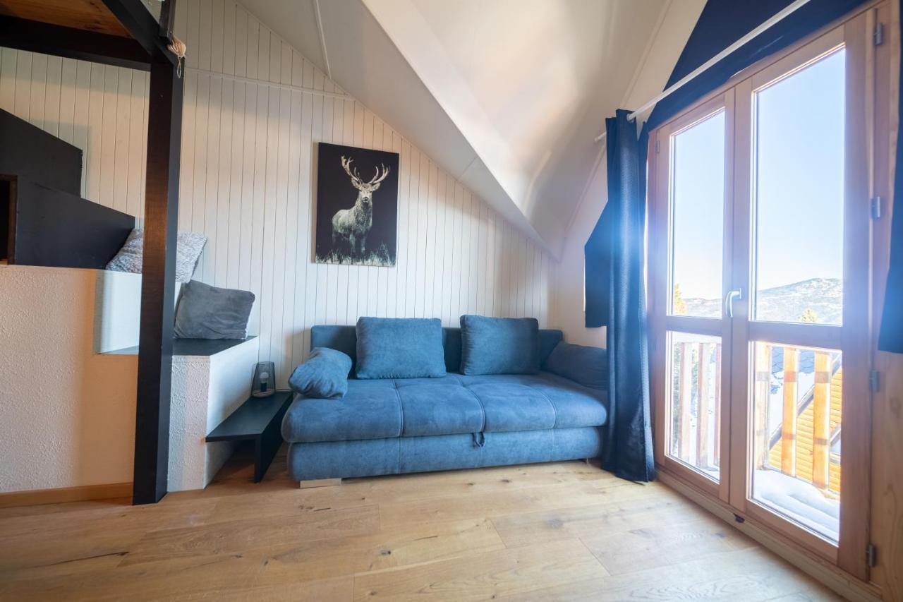 Le Cerf - Duplex Avec Superbe Vue Montagne Apartment Les Angles  Luaran gambar